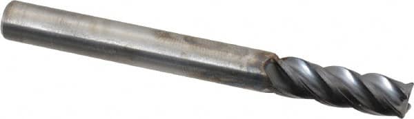 Corner Radius End Mill: 1/4