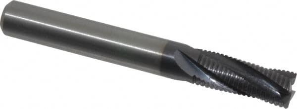 Square End Mill: 5/16'' Dia, 13/16'' LOC, 5/16'' Shank Dia, 2-1/2'' OAL, 4 Flutes, Solid Carbide MPN:4048691