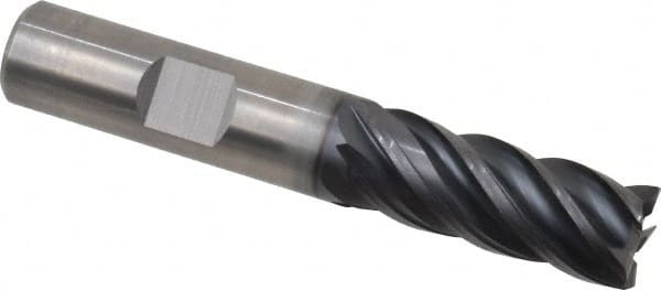 Corner Radius End Mill: 1/2