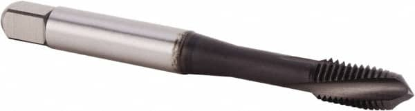 Spiral Flute Tap: M5x0.80 Metric, 2 Flutes, Plug, 6HX Class of Fit, Powdered Metal, TiN/CrC/C Coated MPN:4116700