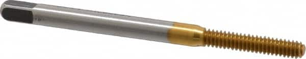 Thread Forming Tap: #4-40 UNC, Bottoming, Vanadium High Speed Steel, TiN Coated MPN:4130032