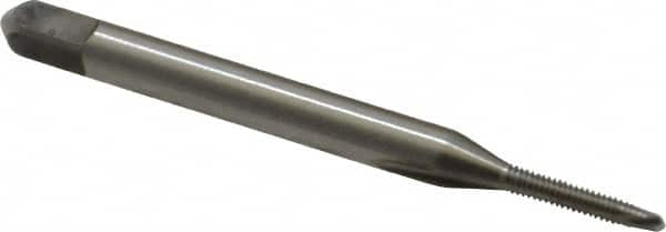 Spiral Point Tap: M1.6 x 0.35, Metric Coarse, 2 Flutes, Plug, 6H, High Speed Steel, Bright Finish MPN:4130612