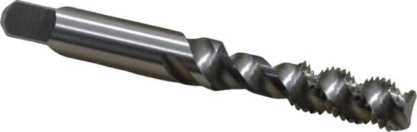 Spiral Flute Tap: 5/16-24, UNF, 3 Flute, Bottoming, 3B Class of Fit, Vanadium High Speed Steel, Bright/Uncoated MPN:4131106