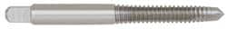 Spiral Point Tap: 1/4-20, UNC, 2 Flutes, Plug, High Speed Steel, Bright Finish MPN:4131164