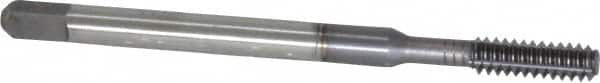 Thread Forming Tap: #6-32 UNC, Bottoming, Vanadium High Speed Steel, TiCN Coated MPN:4132011