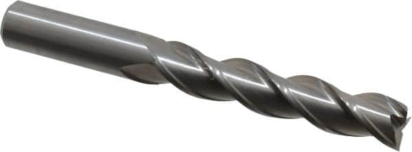 Square End Mill: 5/8'' Dia, 3'' LOC, 5/8'' Shank Dia, 5-1/4'' OAL, 3 Flutes, Solid Carbide MPN:5051857