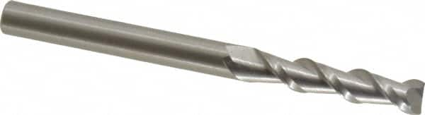 Square End Mill: 1/4'' Dia, 1-1/8'' LOC, 1/4'' Shank Dia, 3'' OAL, 2 Flutes, Solid Carbide MPN:5058618