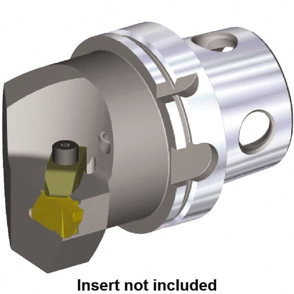 Size KM4X100, 100mm Head Length, 63mm Ctr to Cutting Edge, Left Hand Internal/External Modular Threading Cutting Unit Head MPN:5337754