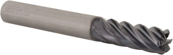 Corner Radius End Mill: 3/8