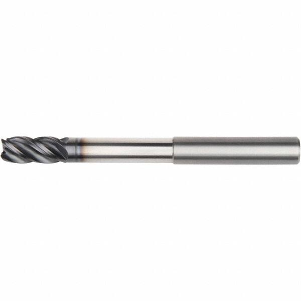 Corner Chamfer End Mill: 4 Flute, Solid Carbide MPN:5356989