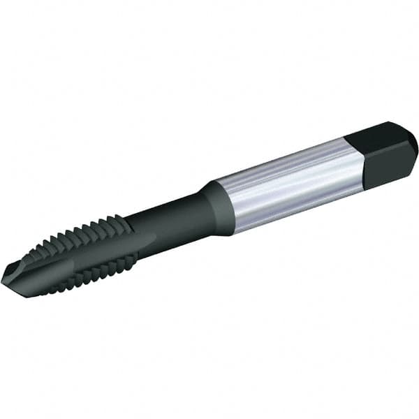 Spiral Point Tap: 5/16-18 UNC, 3 Flutes, Plug Chamfer, 2B Class of Fit, High-Speed Steel-E, Oxide Coated MPN:5416888