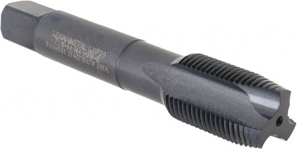 Spiral Point Tap: 7/8-14 UNF, 3 Flutes, Plug Chamfer, 3B Class of Fit, High-Speed Steel-E, Oxide Coated MPN:5416961