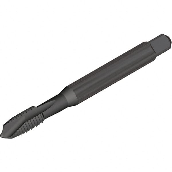 Spiral Point Tap: 1/4-28 UNF, 3 Flutes, Plug Chamfer, 2B Class of Fit, High-Speed Steel-E, Oxide Coated MPN:5479700