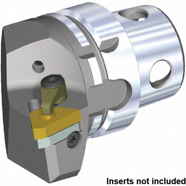 Size KM4X63, 70mm Head Length, 43mm Ctr to Cutting Edge, Right Hand Internal/External Modular Threading Cutting Unit Head MPN:5543564