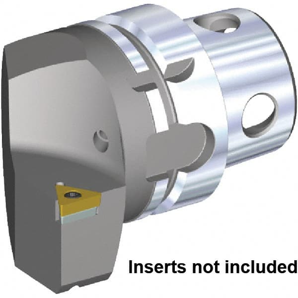 Size KM4X63, 70mm Head Length, 43mm Ctr to Cutting Edge, Left Hand Internal/External Modular Threading Cutting Unit Head MPN:5552409