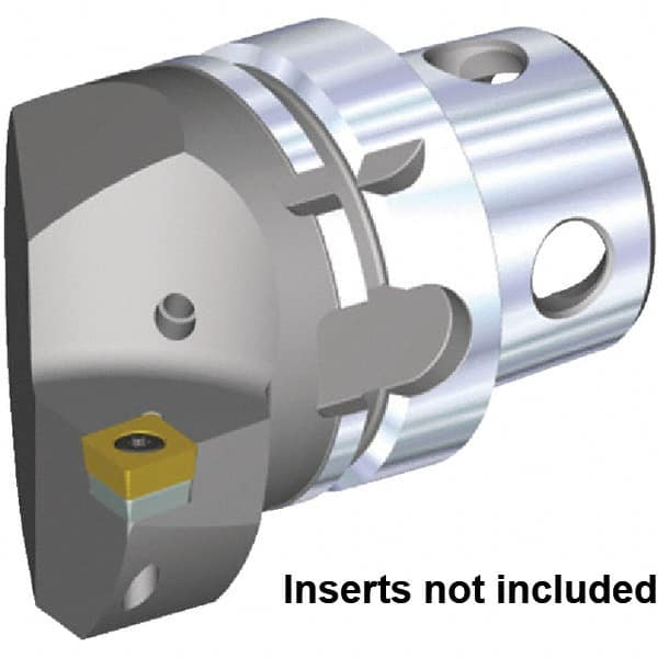 Size KM4X63, 70mm Head Length, 43mm Ctr to Cutting Edge, Right Hand Internal/External Modular Threading Cutting Unit Head MPN:5552437