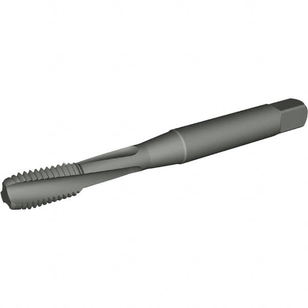 Spiral Flute Tap: #4-40 UNC, 3 Flutes, Modified Bottoming, 2B/3B Class of Fit, Powdered Metal, TiN/CrC/C Coated MPN:5565957