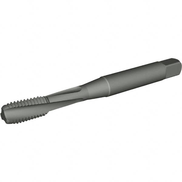 Spiral Flute Tap: 3/8-24 UNF, 3 Flutes, Modified Bottoming, 2B Class of Fit, Powdered Metal, TiN/CrC/C Coated MPN:5566111
