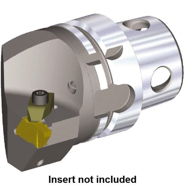 Size KM4X63, 70mm Head Length, 43mm Ctr to Cutting Edge, Right Hand Internal/External Modular Threading Cutting Unit Head MPN:5577811