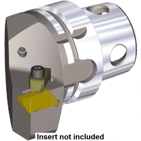 Size KM4X63, 70mm Head Length, 43mm Ctr to Cutting Edge, Left Hand External Modular Threading Cutting Unit Head MPN:5577814