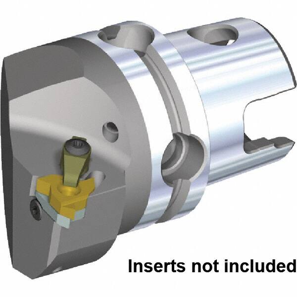 Size KM4X63, 70mm Head Length, 43mm Ctr to Cutting Edge, Left Hand Internal Modular Threading Cutting Unit Head MPN:5578518