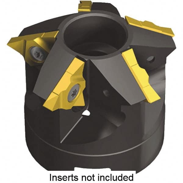 Indexable Thread Mill: 41 mm Cut Dia, 40 mm Max Hole Depth, Steel MPN:5593136