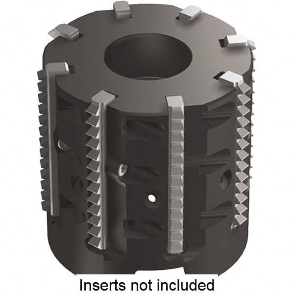 Indexable Thread Mill: 52 mm Cut Dia, 40 mm Max Hole Depth, Steel MPN:5593141