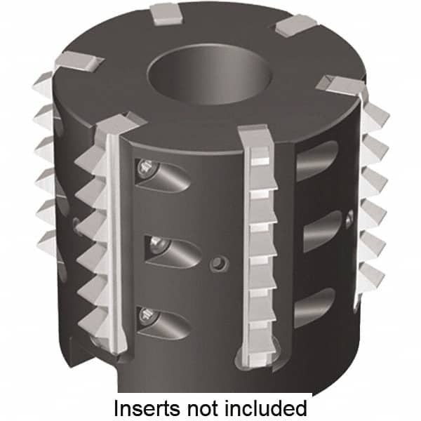 Indexable Thread Mill: 48 mm Cut Dia, 50 mm Max Hole Depth, Steel MPN:5593175