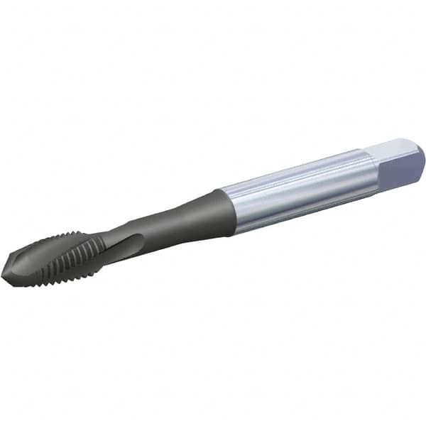 Spiral Flute Tap: #10-32, UNF, 3 Flute, Plug, 2B Class of Fit, Vanadium High Speed Steel, Oxide Finish MPN:5705387