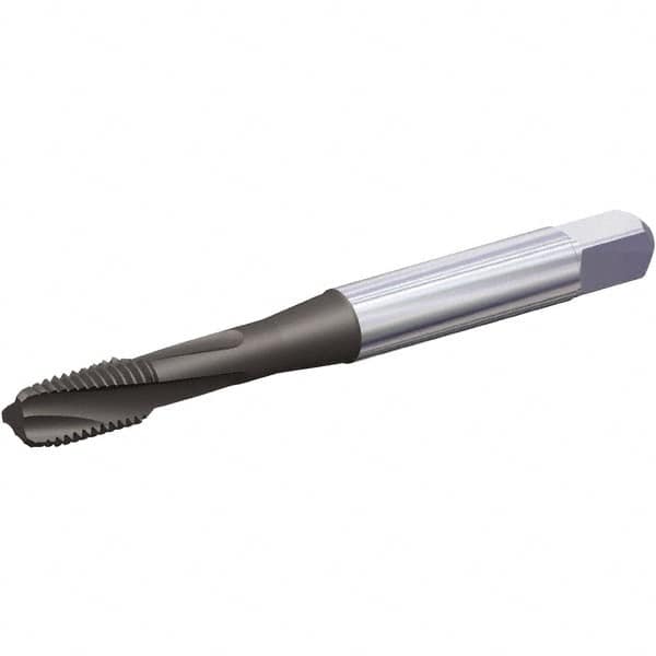Spiral Flute Tap: #10-32, UNF, 2 Flute, Modified Bottoming, Vanadium High Speed Steel, Oxide Finish MPN:5708212