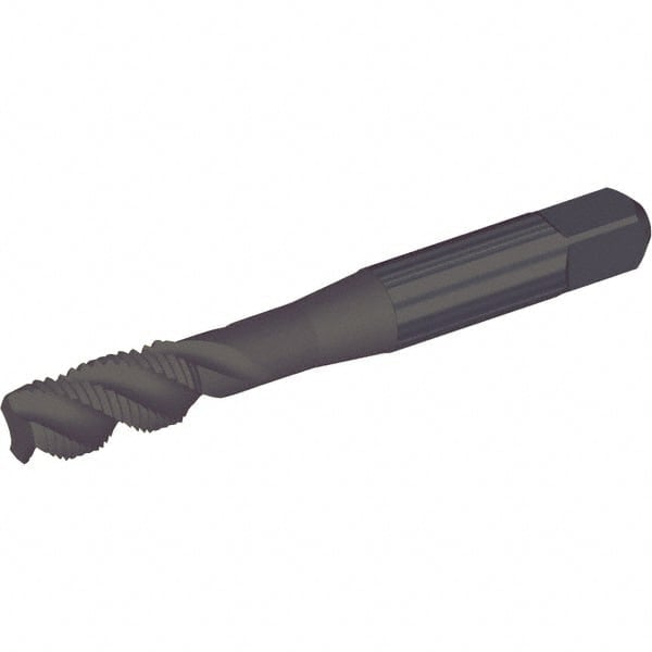 Spiral Flute Tap: M3x0.50 Metric, 2 Flutes, Bottoming, HSS-E, Oxide Coated MPN:6140065