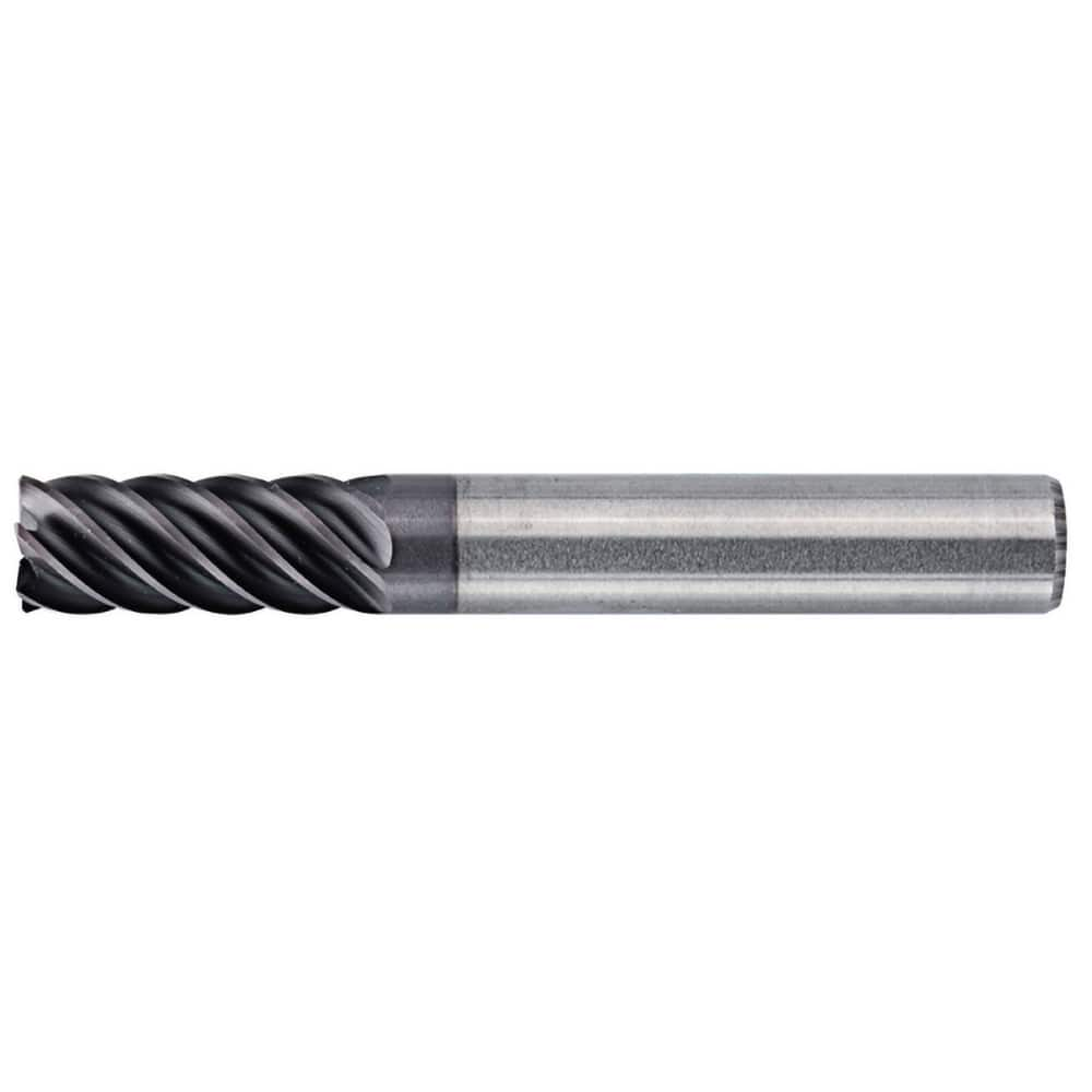 Square End Mill: 0.3125'' Dia, 0.8125'' LOC, 5/16'' Shank Dia, 2.5'' OAL, 3 Flutes, Solid Carbide MPN:6413211