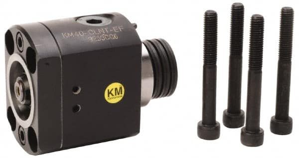 Neutral Cut, KM50 Modular Connection, Adapter/Mount Lathe Modular Clamping Unit MPN:1024680