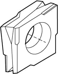 Milling Insert: SPHX15T6PCSRGP, KCPK30, Solid Carbide MPN:2227162