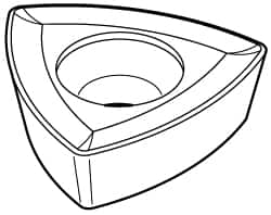 Milling Insert: WPGX090412-GD250, KCPK30, Solid Carbide MPN:2227176