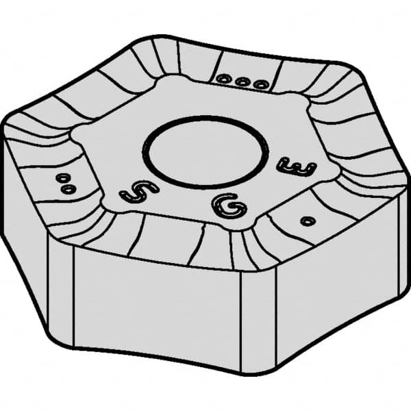 Milling Insert: KCK15, Solid Carbide MPN:5615684