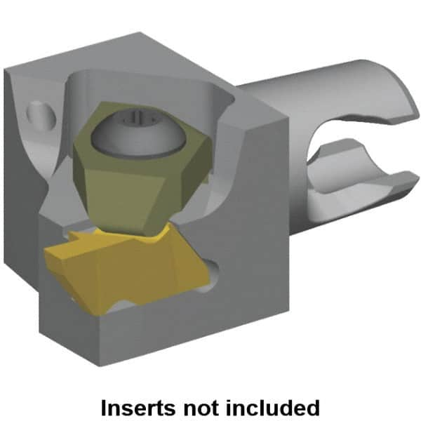 Modular Grooving Head: Left Hand, Cutting Head, System Size KM16, Uses NG2L Inserts MPN:3180675