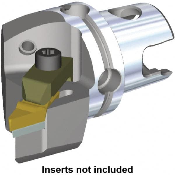 Modular Grooving Head: Right Hand, Cutting Head, System Size KM40, Uses V.GR.. Inserts MPN:3951913