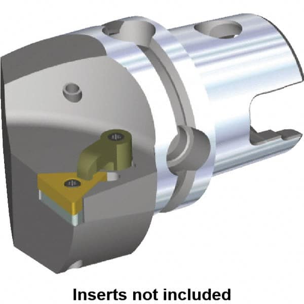 Modular Turning & Profiling Cutting Unit Head: Size KM50, 50 mm Head Length, Internal or External, Left Hand MPN:3738591