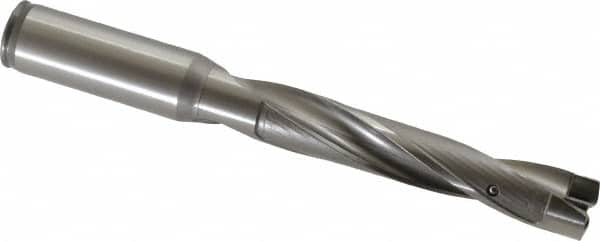 Replaceable-Tip Drill: 16.67 to 17.17 mm Dia, 90 mm Max Depth, 19.05 mm Straight-Cylindrical Shank MPN:1329737