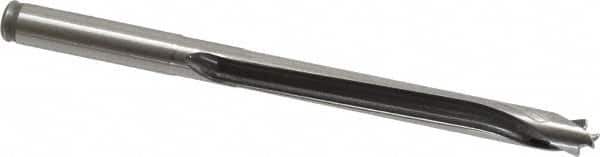 Replaceable-Tip Drill: 9.5 to 9.99 mm Dia, 80 mm Max Depth, 9.53 mm Straight-Cylindrical Shank MPN:2542072