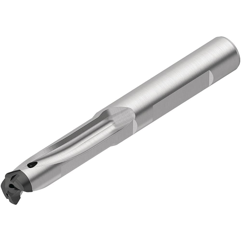 Replaceable-Tip Drill: 8 to 8.5 mm Dia, 25.5 mm Max Depth, 8 mm Weldon Flat Shank MPN:6953861