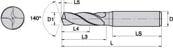 Screw Machine Length Drill Bit: 0.4528