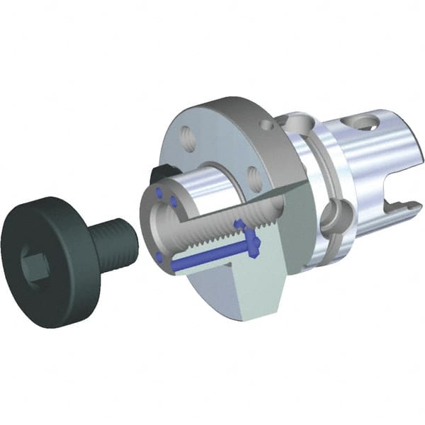 Shell Mill Holder: KM80TS, Modular Connection Shank, 1.5