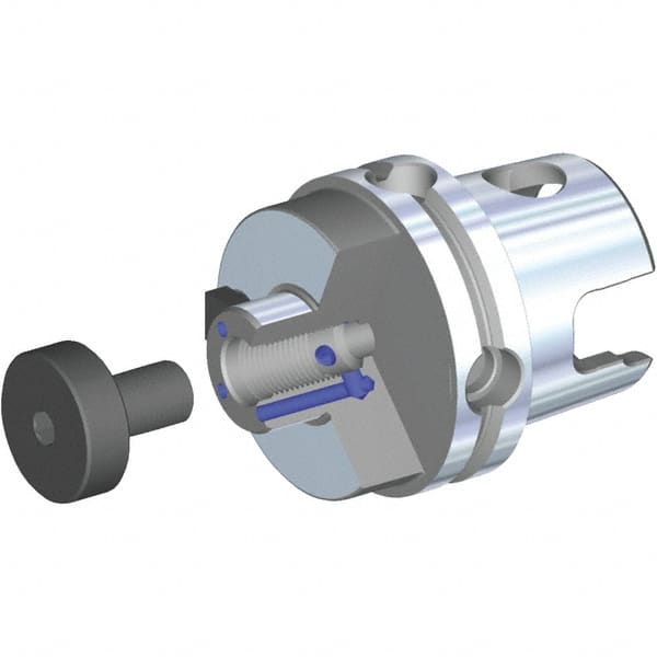 Shell Mill Holder: KM40TS, Modular Connection Shank, 0.5