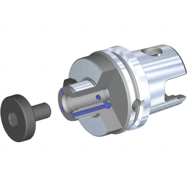 Shell Mill Holder: KM63XMZ, Modular Connection Shank, 0.6299