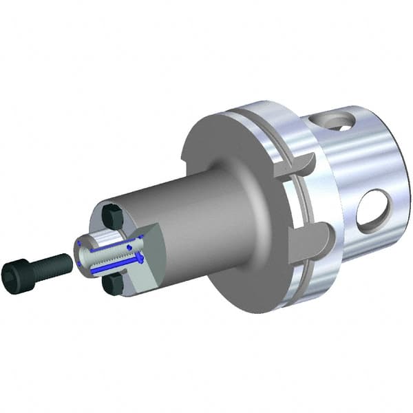 Shell Mill Holder: KM4X100, Modular Connection Shank, 0.8661