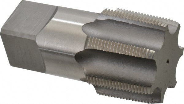 Standard Pipe Tap: 2 - 11-1/2, NPT, 7 Flutes, High Speed Steel, Bright/Uncoated MPN:4130669