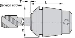 Tap Collet: ER12, 0.141