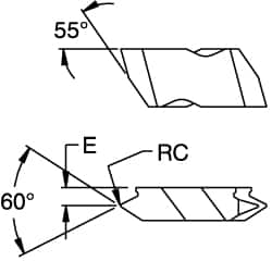 Threading Insert: NTC3L16I KC5025, Carbide MPN:1799404